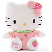 Los mejores  - DOUFUZZ Lindo Hello Kitty Felpa Juguetes Relleno Animal Gato muñecas para niños niños Regalo de cumpleaños de Navidad…
